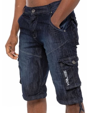 Kruze Herren Cargo Combat Shorts