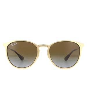 Lunettes De Soleil Ray-Ban RB3539 112/T5 Dégradé Brun Or