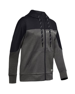 Under Armour Recrecposen -Strick -Damengrau -Streckejacke