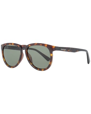 Diesel Oval Unisex Dunkel Havanna Grün Sonnenbrille