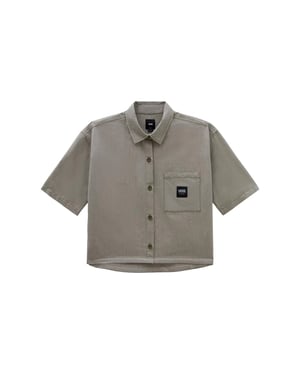 DAMENSHIRT MCMILLAN SS TOP GRÜN