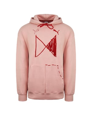 Puma x Michael Lau Long Sleeve Herren Pink Grafikhuthie 530349 85