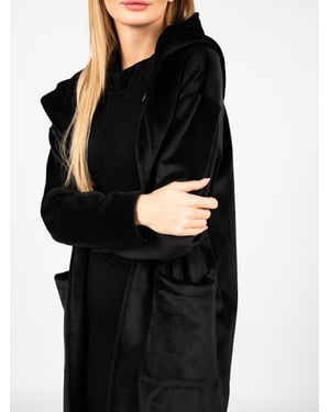 La Haine Inside Us Mantel LW619 Damen schwarz