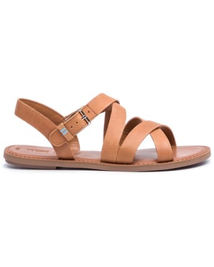 Toms Sizilien braune Frauen Sandalen