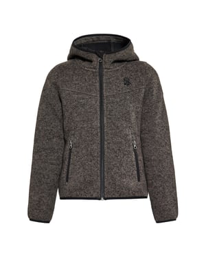 Schmuddelwedda Strickfleeceblouson Jungen (Kinder) grau melange