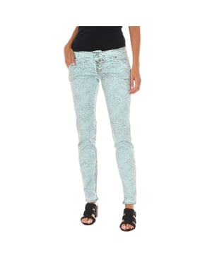 Lange Hose mit schmal geschnittenen Säumen 70DBF0585-R216 woman