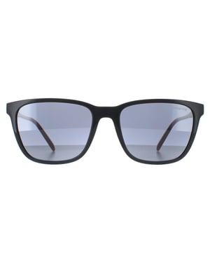 Arnette Square Mens Matte Blue Dark Grey Mirror Water Polarized AN4324 Lil' Snap