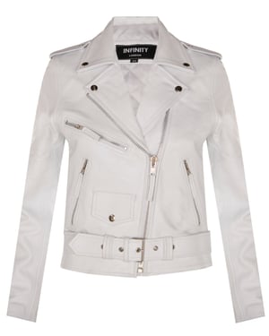 Damen-Bikerjacke aus Rindsleder – Mansfield
