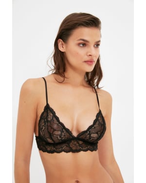 Trendyol Femmes Col en V Bralette Soutien-gorge