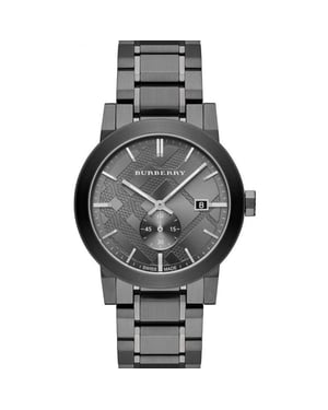 Burberry BU9902 Grau Chronograph Herrenuhr