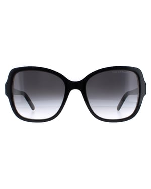 Marc Jacobs Butterfly Womens Schwarz Grau Gradient MARC 555/S