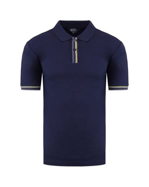 Ben Sherman Placket Interesse Herren Navy Polo Shirt