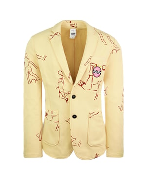 Puma x Kidsuper Studios Langer Blazer -Ärmel Herren Honig maßgeschneiderte Jacke 598436 12