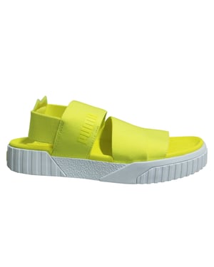 Puma Cali x Selena Gomez Frauengelbe Sandalen