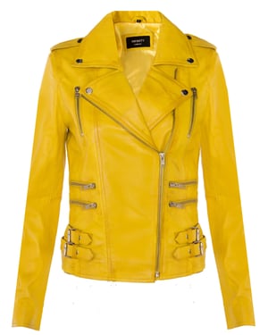 Damen Leder Brando Bikerjacke-Loddon