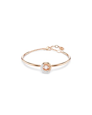 Swarovski 'Dextera' Damenvergoldetes Metallarmband - Rosé 5692259