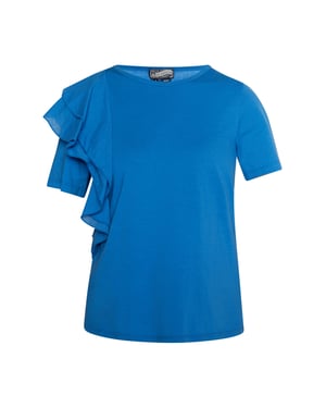 Dreimaster T-Shirt Damen blau