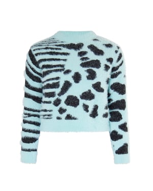 Mymo Strickpullover Mädchen (Kids) Lagune Minze