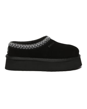 EVER AU Damen Leder Hausschuhe - Wonga