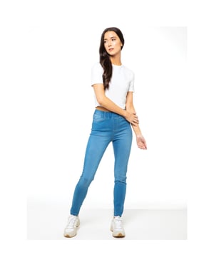Enzo Womens Skinny Jeggings