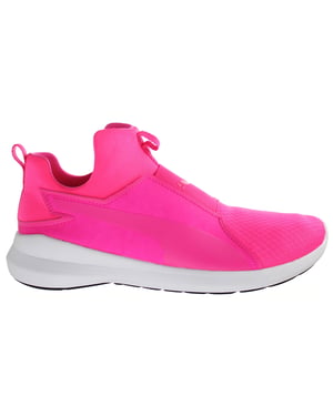 Puma Rebel Mid Womens Pink Trainer