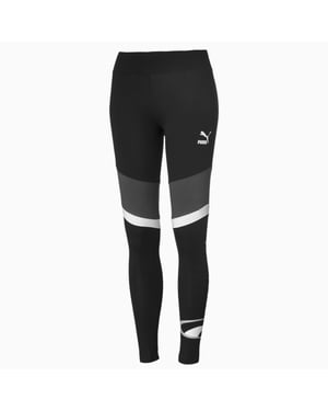 Puma Archiv '90s Retro Womens Leggings Logo Colourblock Tight 579403 01