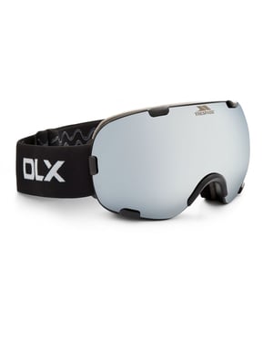 Trespass Bond Mirrored Dual Lens Ski Goggles (Matt Black Frame)