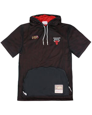 Mitchell & ness Chicago Bulls Herren mit Kapuze-T-Shirt