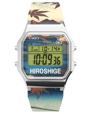 Timex The Met X Hiroshige Unisex Multicolor Uhr TW2W25300