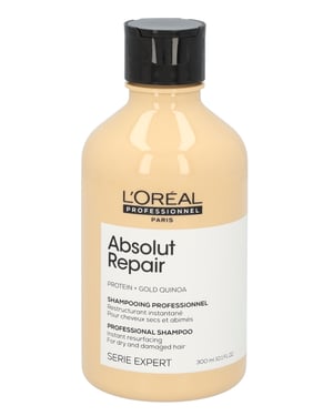 L'Oreal Serie Expert Absolut Repair Gold Quinoa Shampoo.