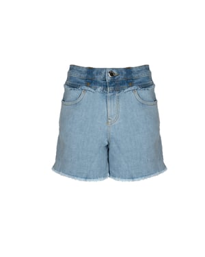 Pinko Bradford Shorts für Damen - Blau
