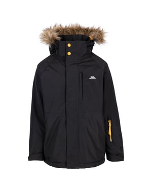 Trespass Childrens/Kids Ultimately Waterproof Padded Jacket (Schwarz)