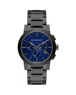 Burberry BU9365 Chronograph The City Gun Metal Herrenuhr