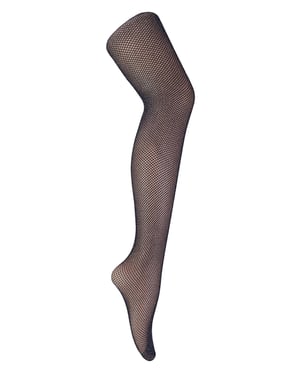 Netzstrumpfhose für Frauen mit Glitzer | Sock Snob | Glänzend | Hohe Taille - Silber