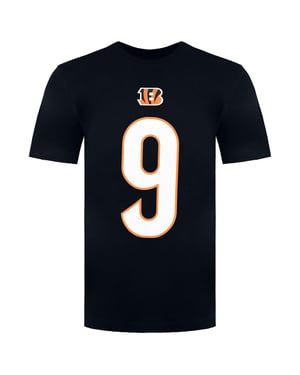 Nike NFL Cincinnati Bengals 9 Joe Burrow Herren-T-Shirt