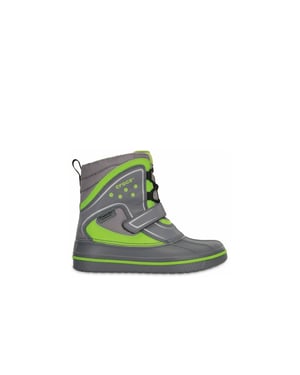 Crocs Allcast Duck Kids Grey/Green Stiefel