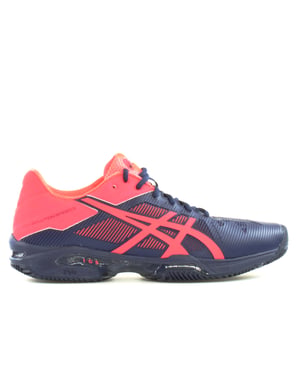 ASICS Gel-Lösungsgeschwindigkeit 3 Ton Womens Blue Padel Trainer