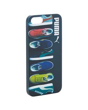 Puma Bytes Trinomic Graphic Mehrfarbige Hartschalenhülle für iPhone 5