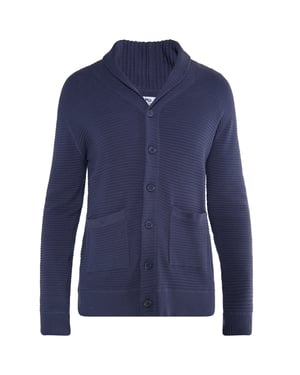 Mo Strickjacke Herren Marine