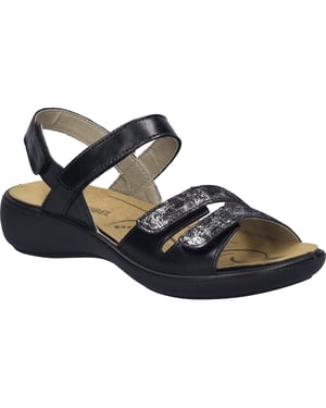 JOSEF SEIBEL Ibiza 86 | Sandale für Damen | Schwarz Ibiza 86, schwarz-kombi