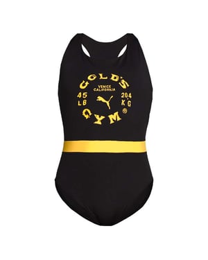 Puma X Golds Gymnastik Black Bodysuit