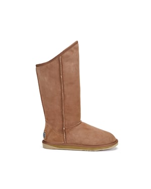 Australia Luxe – Gemütliche hohe Stiefel in Kastanienbraun