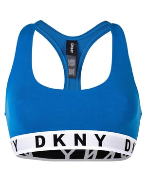 Dkny Bustier Racer Back Logo Aufdruck