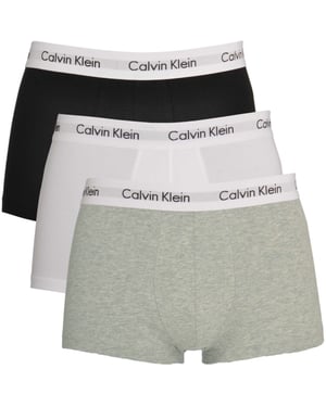Calvin Klein 3er Pack Herren Baumwolle Stretch Tiefschnittsläufer
