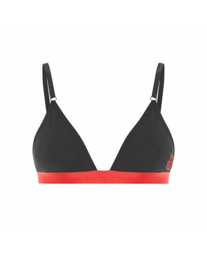 NICCE Einstellbare Gurte Schwarz/Rote Frauen Herzdreieck Bralette 211 2 15 07 0043