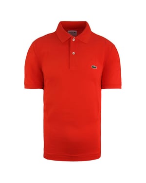 Lacoste Classic Fit Herren-Poloshirt in Orange