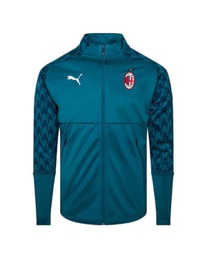 Puma A. C. Mailand 1899 Langarm Zip Up Blue Mens Track Jacke 758235 03
