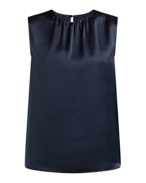 Dreimaster kurzarmbluse Damen Marine