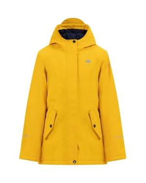 Schmuddelwedda Winterjacke Mädels dunkelgelb