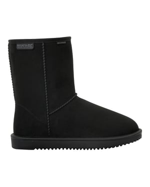 Regatta - Damen Winterstiefel "Risely", Wasserfest (Schwarz)